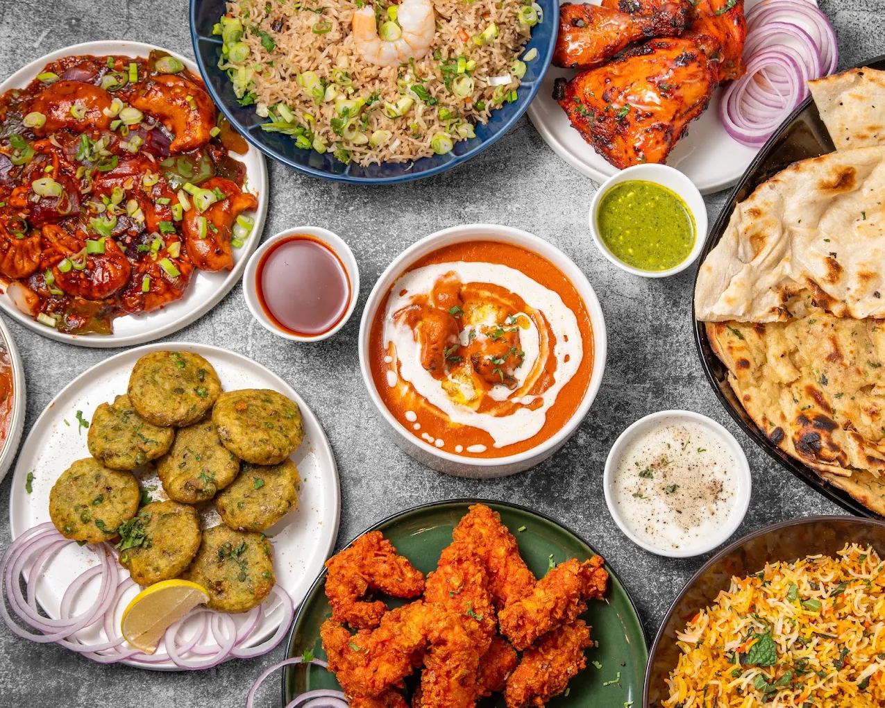 Halal Indian and Pakistani dishes from the Spicy Mahal menu in northeast Edmonton